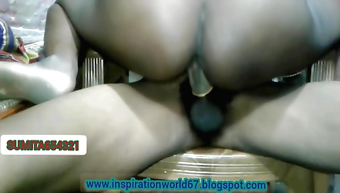 Indian brunette step fantasy on webcam in sexy way