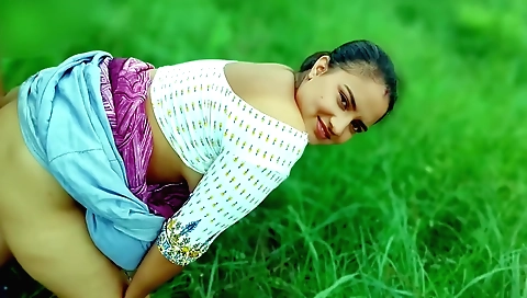 Bhuti gets naked and enjoys outdoor sex with boyfriend