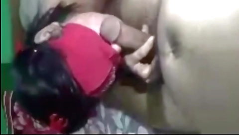 Indian girl devar bhabhi shows off her big breasts and blowjob