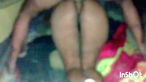 Indian babe with a huge fat booty is giving a very intense anal sex