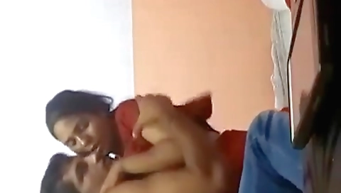 Indian brunette in a sexy bikini video with a friend