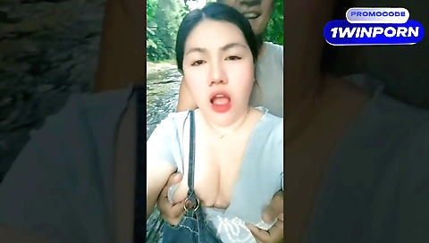 Indian babe enjoys outdoor activities with her lover